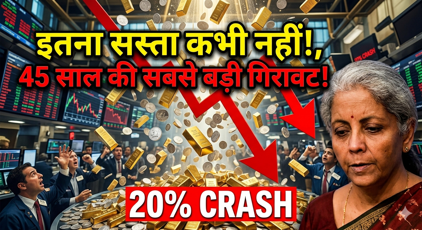 March 2026 gold and silver price crash